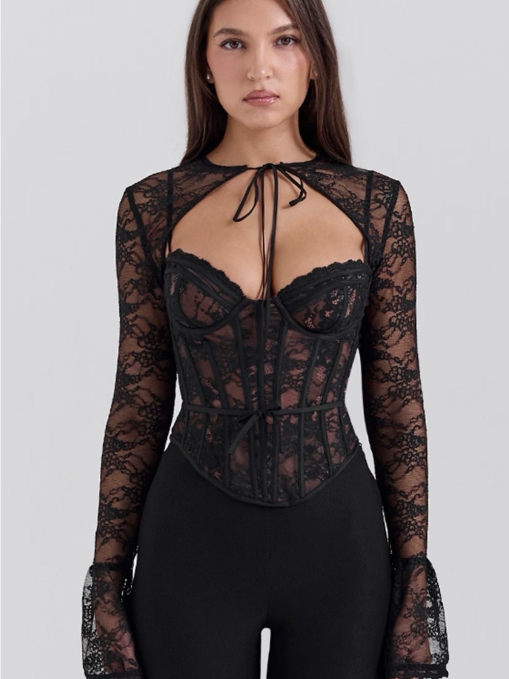 House of CB Lisette Corset Top - Picture 1 of 2